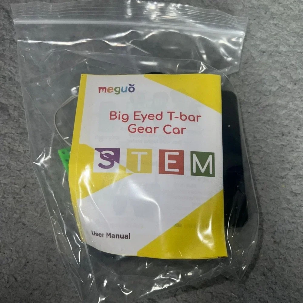 NIB Meguo STEM Science Kit Box 6+ DIY Building Toy Space Robot Crafts Activity